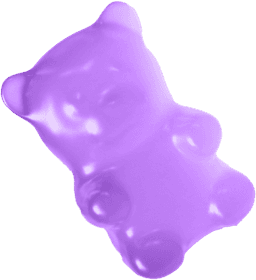 Purple Gummy Bear